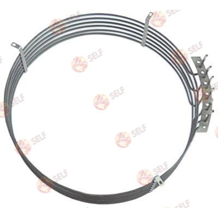Isıtıcı eleman 9000W 230V ısıtma devresi 3 ID ø 504mm ED ø 516mm L 535mm H 130mm W1 156mm - 3000563 | Self Endüstriyel Yedek Par