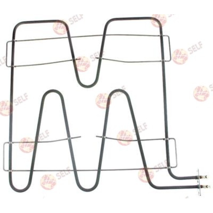 Isıtıcı eleman 2740W 400V l 500mm w 485mm l1 68mm l2 430mm w1 450mm w2 32mm flanş uzunluğu 70mm - 3000676 | Self Endüstriyel Yed