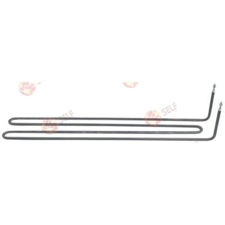 Isıtıcı eleman 2000W 230V ısıtma devresi 1 L 585mm W 100mm H 100mm boru ø 8mm bağlantı M4 - 1220325 | Self Endüstriyel Yedek Par
