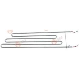 heating element 4000 W 230 V heating circuits 1 L 619 mm W 150 mm tube ø 8.5 mm cable length 790 mm - 3001047 | Self Endüstriyel