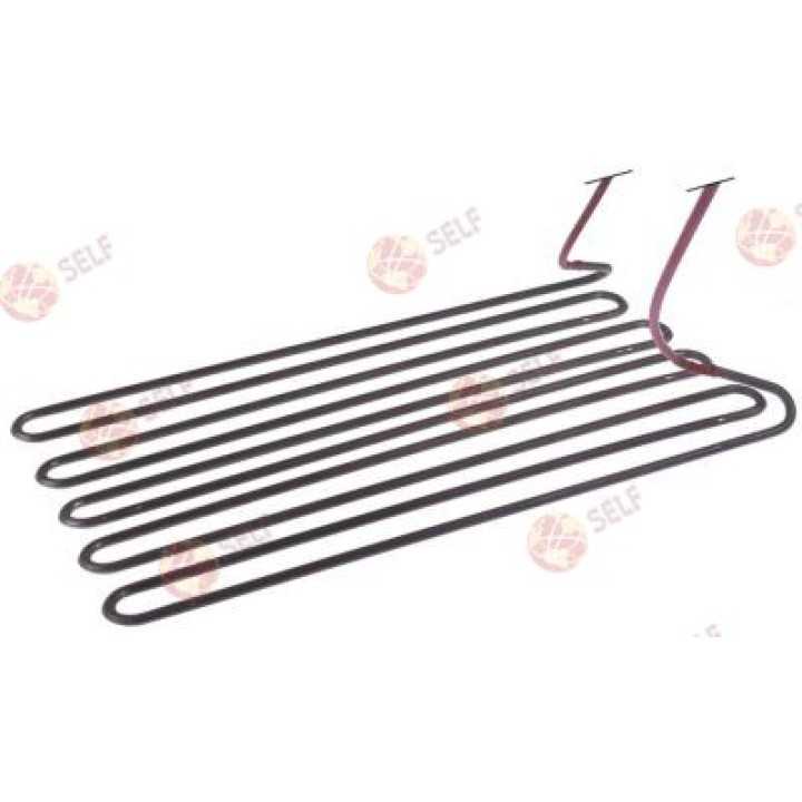 Isıtıcı eleman 3500W 230V ısıtma devresi 1 L 435mm W 240mm H 45mm boru ø 6,3mm L1 50mm - 3001081 | Self Endüstriyel Yedek Parça