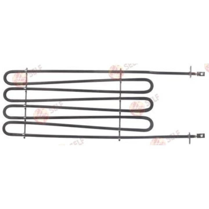 Isıtıcı eleman 2000W 230V ısıtma devresi 1 l 410mm w 150mm boru ø 6,3mm kulakçık uzunluğu 30mm - 3001095 | Self Endüstriyel Yede