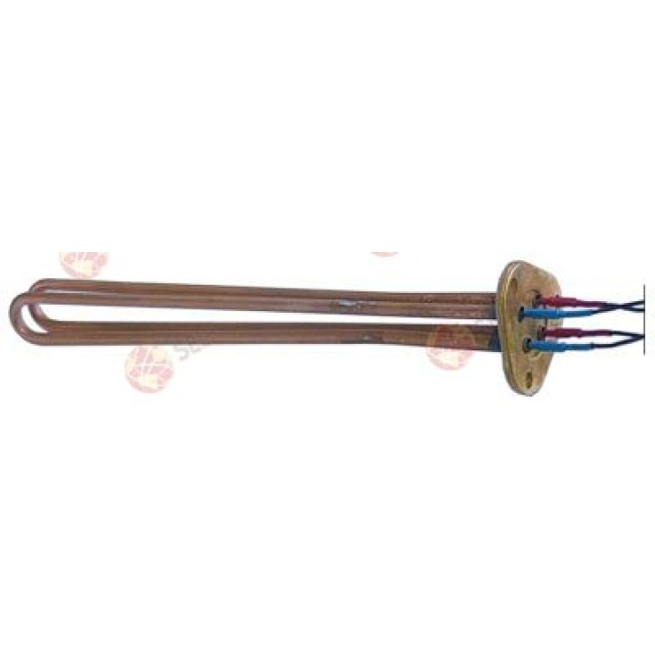 Isıtıcı eleman 3000W 230V ısıtma devresi 2 montaj ø 40mm delik mesafesi 52mm L 355mm W 36mm - 3001160 | Self Endüstriyel Yedek P