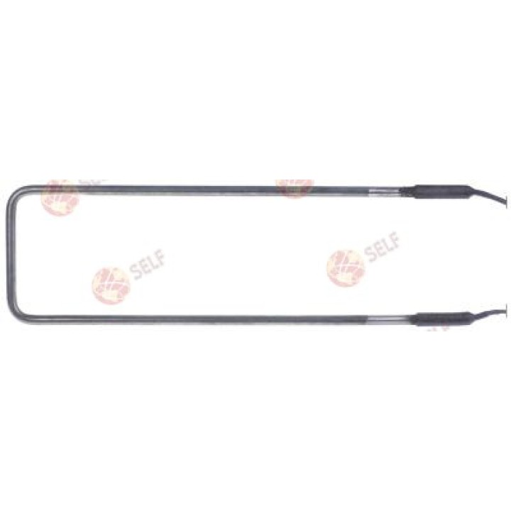 Isıtıcı eleman 350W 230V L 380mm W 115mm H 12mm kablo uzunluk 1000mm boru ø 8,5mm buz çözme - 3001435 | Self Endüstriyel Yedek P
