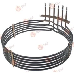 heating element 3x3000W 230V heating circuits 3 ID ø 375 mm ED ø 400 mm L 455 mm H 200 mm L1 45 mm - 3001447 | Self Endüstriyel 