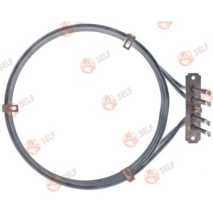 Isıtıcı eleman 4900W 230V ısıtma devresi 2 ID ø 224mm ED ø 235mm L 270mm H 75mm L1 30mm - 3001458 | Self Endüstriyel Yedek Parça