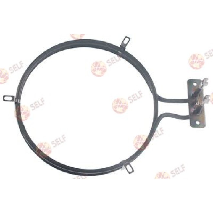 Isıtıcı eleman 1600W 230V ısıtma devresi 1 ID ø 180mm ED ø 192mm L 245mm H 25mm L1 45mm - 3001609 | Self Endüstriyel Yedek Parça