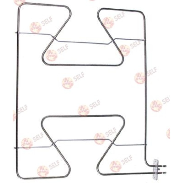 Isıtıcı eleman 2000W 400V l 490mm w 560mm l1 25mm l2 465mm w1 530mm w2 30mm flanş uzunluğu 70mm - 3001755 | Self Endüstriyel Yed