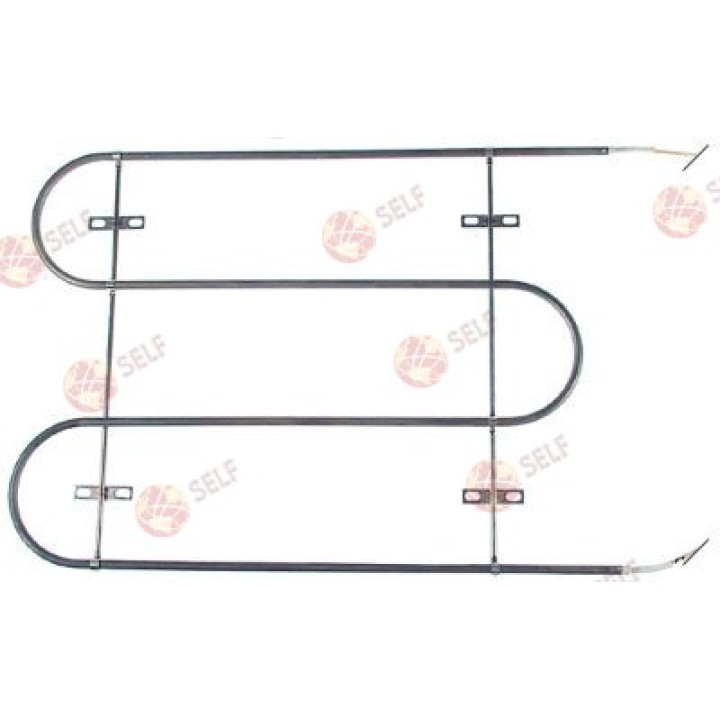 Isıtıcı eleman 350W 230V L 422mm W 306mm kuru ısıtıcı eleman braket montaj boru ø 6,3mm - 3001774 | Self Endüstriyel Yedek Parça