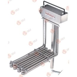 Isıtıcı eleman 8000W 400V ısıtma devresi 3 L 332mm W 150mm H 274mm H1 244mm H2 30mm - 3001795 | Self Endüstriyel Yedek Parça
