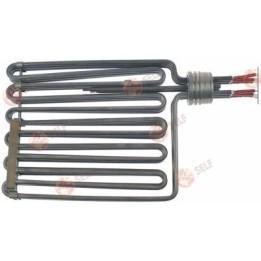 heating element 16,000 W 230/400 V heating circuits 3 mounting positions, left L 336 mm W 252 mm H 31 mm - 3001865 | Self Endüst