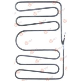 Isıtıcı eleman 1900W 240V l 200mm w 320mm h 30mm w1 28mm w2 140mm boru ø 6,5mm contact grill için - 2980017 | Self Endüstriyel Y