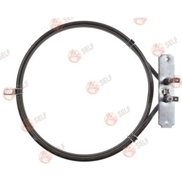 Isıtıcı eleman 2400W 240V ısıtma devresi 1 ID ø 179mm ED ø 192mm L 227mm H 33mm L1 10mm - 3002063 | Self Endüstriyel Yedek Parça