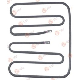 heating element 1500 W 220 V, 1 heating circuit, L 225 mm, W 278 mm, H 37 mm, connection distance 32 mm - 1220624 | Self Endüstr