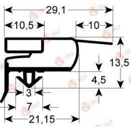 Soğutma contası 9773 w 675mm l 740mmfiş boyutu - 1682714 | Self Endüstriyel Yedek Parça