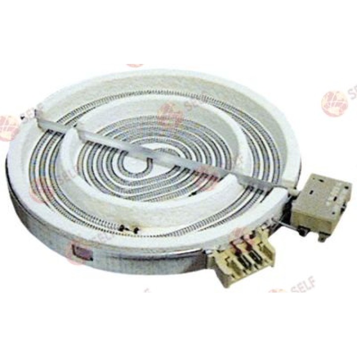 radyant ısıtıcı ø 230mm 2100W 230V ısıtma devresi 2 energy regulation - 3002654 | Self Endüstriyel Yedek Parça