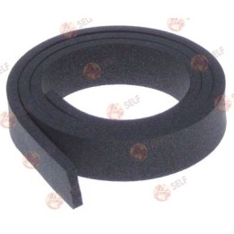foam rubber gasket w 20mm thickness 5mm mm - 1680414 | Self Endüstriyel Spare Part