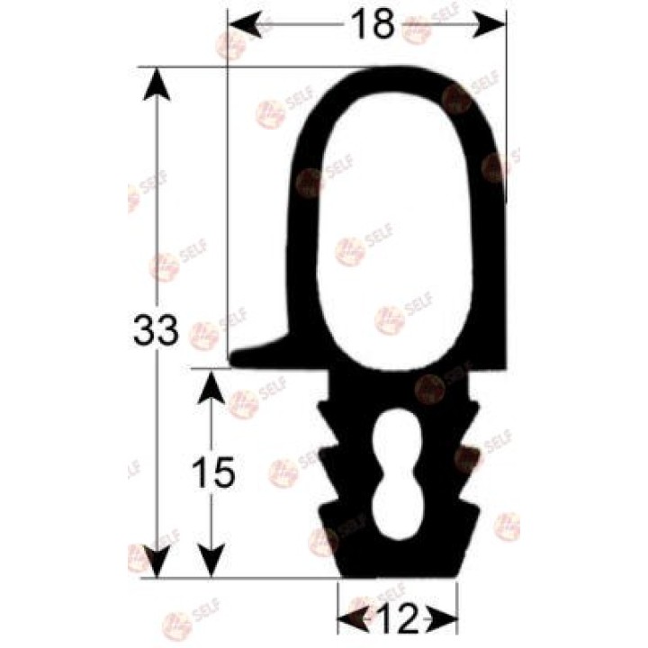 kapı contası 2449 uzunluk 1550 mm genişlik 690 mm - 3220443 | Self Endüstriyel Yedek Parça