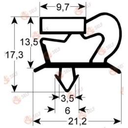 soğutma contası 9048 genişlik 408 mm uzunluk 582 mm dış boyut - 1683306 | Self Endüstriyel Yedek Parça