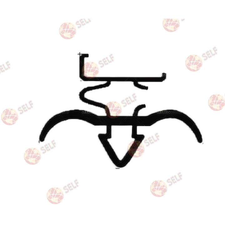 soğutma contası profili 9171 G 585 mm U 1540 mm fiş boyutu gri - 1683514 | Self Endüstriyel Yedek Parça