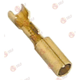 dişi bullet boyut 4 mm 0,25-1,5 mm² CuZn maks. sıcaklık 125°C Adet 20 adet - 9360004 | Self Endüstriyel Yedek Parça