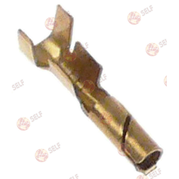 female bullet size 2mm 0.25-1.0mm² CuZn gal Sn t.max. 125°C Qty 20 pcs - 9360005 | Self Endüstriyel Spare Part