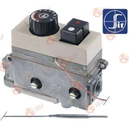 gaz termostatı SIT tipi MINISIT 710 maks. sıcaklık 340°C 100-340°C gaz girişi 1/2" gaz çıkışı 3/8" - 4920014 | Self Endüstriyel 
