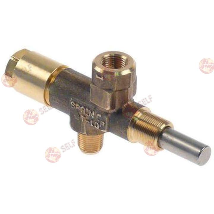 safety valve type CV101016 front fixing M12x0.75 pressure range 2,1bar gas inlet 1/8" ET - 2300002 | Self Endüstriyel Spare Part