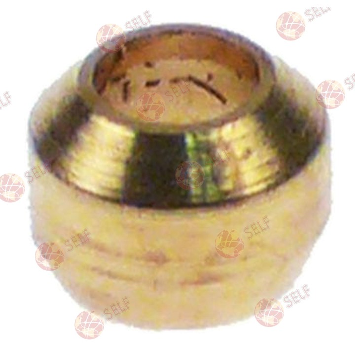 manşon, L 6 mm , iç çap ø 4,4/6 mm, dış çap ø 8 mm - 9820005 | Self Endüstriyel Yedek Parça