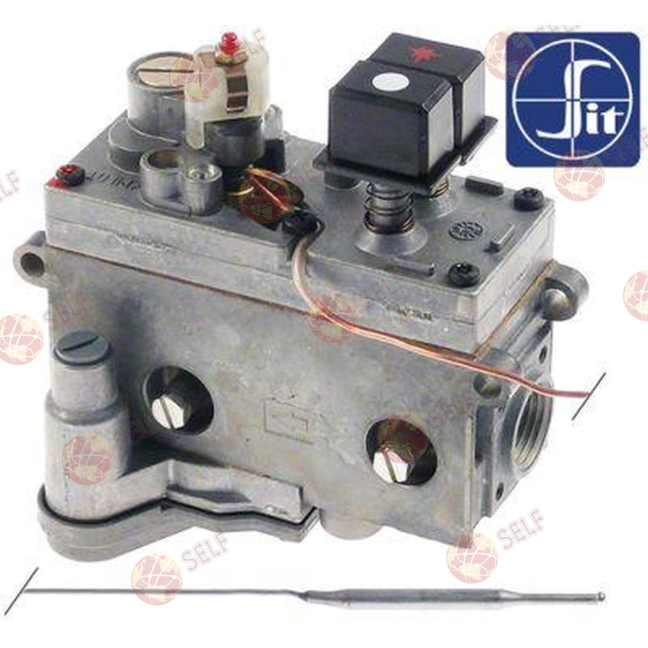 gaz termostatı SIT tipi MINISIT 710 maks. sıcaklık 340°C 100-340°C gaz girişi 1/2" gaz çıkışı 3/8" - 4920045 | Self Endüstriyel 