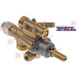 gas tap PEL type 22S/O gas inlet M20x1.5 (tube ø 12mm) - 1360074 | Self Endüstriyel Spare Part