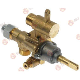 EGA tipi GPEL22R'ye alternatif gaz muslukları, boru çıkışı ve M18x1,5 gaz girişi (tüp ø 12 mm) - 4640014 | Self Endüstriyel Yede