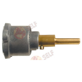 gas tap front part shaft ø 6x4.6mm shaft l 35/21mm shaft flat upper/lower suitable for pel22 - 3800026 | Self Endüstriyel Spare 