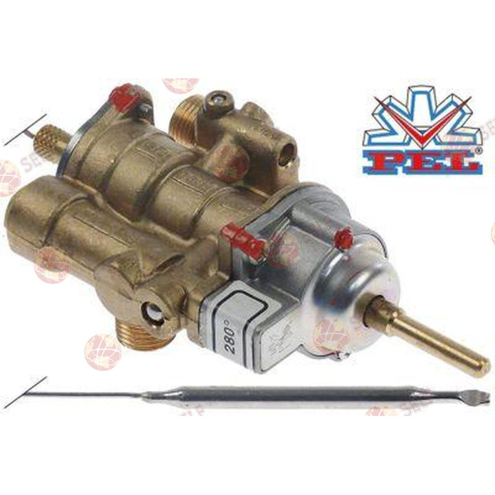 gaz termostatı PEL tip 25ST 280°C'ye kadar gaz girişi M16x1,5 (boru ø 10 mm) - 4920073 | Self Endüstriyel Yedek Parça