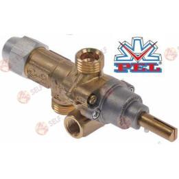 gas tap PEL type 21S gas inlet M16x1.5 (tube ø 10mm) - 1360102 | Self Endüstriyel Spare Part