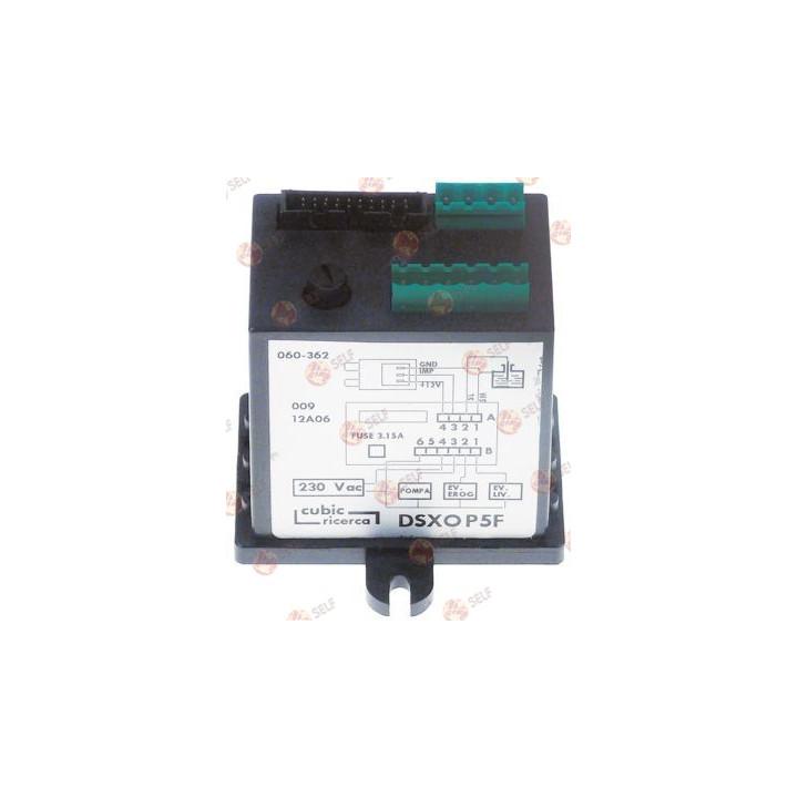 control box for coffee machine 1-group 230Vtype DSXO P5F - 9300698 | Self Endüstriyel Spare Part