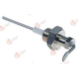 seviye elektrotu 1/4" toplam uzunluk 75 mm prob L 54 mm yalıtımlı prob uzunluğu 20 mm - 4440062 | Self Endüstriyel Yedek Parça