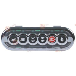tuş takımı ünitesi düğmeler 6 adet, SANREMO L için uygun, 146 mm uzunluk, 42 mm genişlik - 2141285 | Self Endüstriyel Yedek Parç