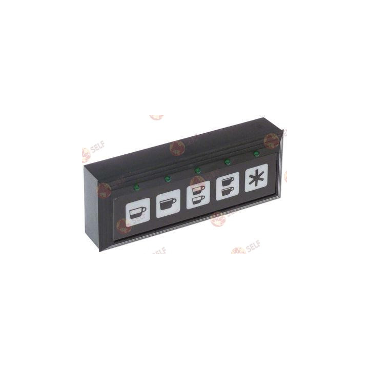 tuş takımı kahve makinesi EDISSE/TEN/TWENTY/ZOLA 1+2 tuşlu 5 siyah/beyaz - 2141310 | Self Endüstriyel Yedek Parça
