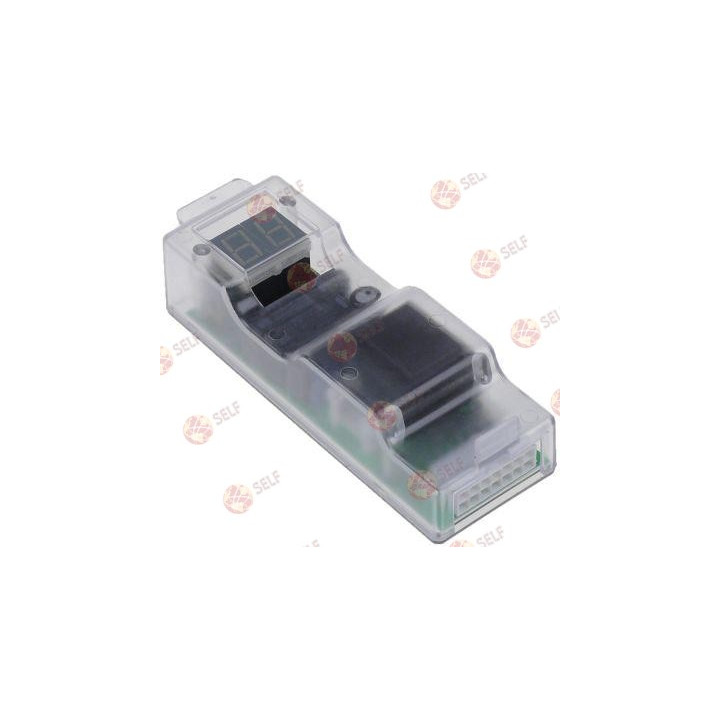 COFFEE QUEEN için PCB, uzunluk 135 mm, genişlik 48 mm, 230 V, ekranlı - 9620408 | Self Endüstriyel Yedek Parça