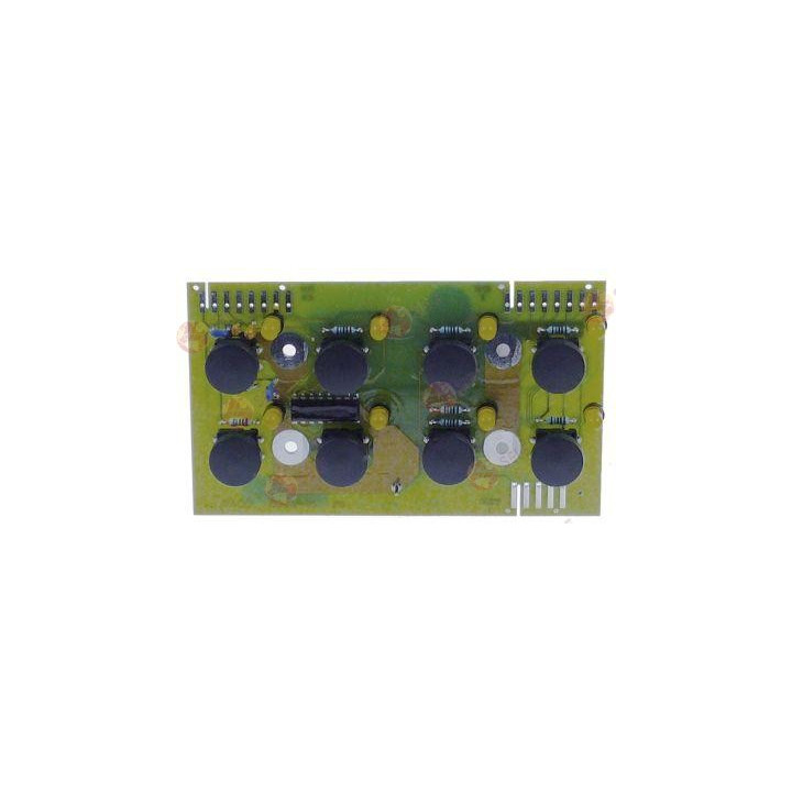 tuş takımı PCB U 118 mm G 69 mm konveksiyonlu fırın için uygun, 8 tuş - 9620411 | Self Endüstriyel Yedek Parça