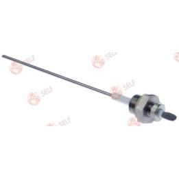 Seviye elektrotu m14x1,25 toplam uzunluk 155 mm prob uzunluğu l 129 mm - 4440069 | Self Endüstriyel Yedek Parça