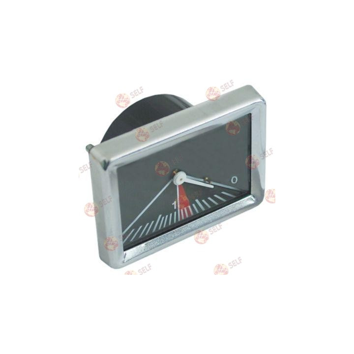 manometre ø 52 mm, basınç aralığı 0 ila 3 bar, arka tarafta bağlantı, 1,5 işaretli, 1/4" dişli - 9700050 | Self Endüstriyel Yede