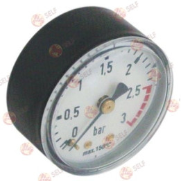 manometre mv 51 mm 0-3 bar 1/8" - 9700055 | Self Endüstriyel Yedek Parça
