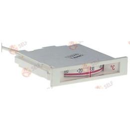 termometre, montaj ölçüleri 62x11 mm, -40 ila +40 °C, kılcal boru 330 mm, prob çapı 8,5 mm - 1362367 | Self Endüstriyel Yedek Pa