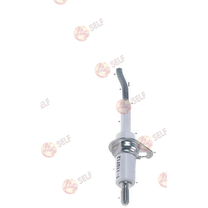 izleme elektrotu flanş uzunluğu 23 mm D1 ø 5 mm flanş genişliği 16 mm D2 ø 9,5 mm L1 54 mm L2 9 mm - 1140231 | Self Endüstriyel 