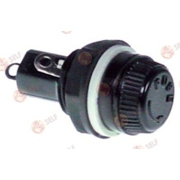 sigorta tutucu, ø5x20 mm, ø 13,1 mm, 10 A, 250 V, lehim bağlantılı - 1620144 | Self Endüstriyel Yedek Parça