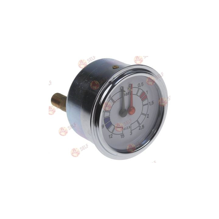 manometre çift ölçek ø 60 mm basınç aralığı 0-3 / 0-15 bar - 9700084 | Self Endüstriyel Yedek Parça