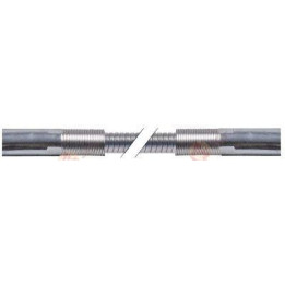 duş hortumu bağlantıları 1/2" L 1075 mm paslanmaz çelik çalışma basıncı 10 bar patlama basıncı 40 bar maks. sıcaklık 90°C - 1362