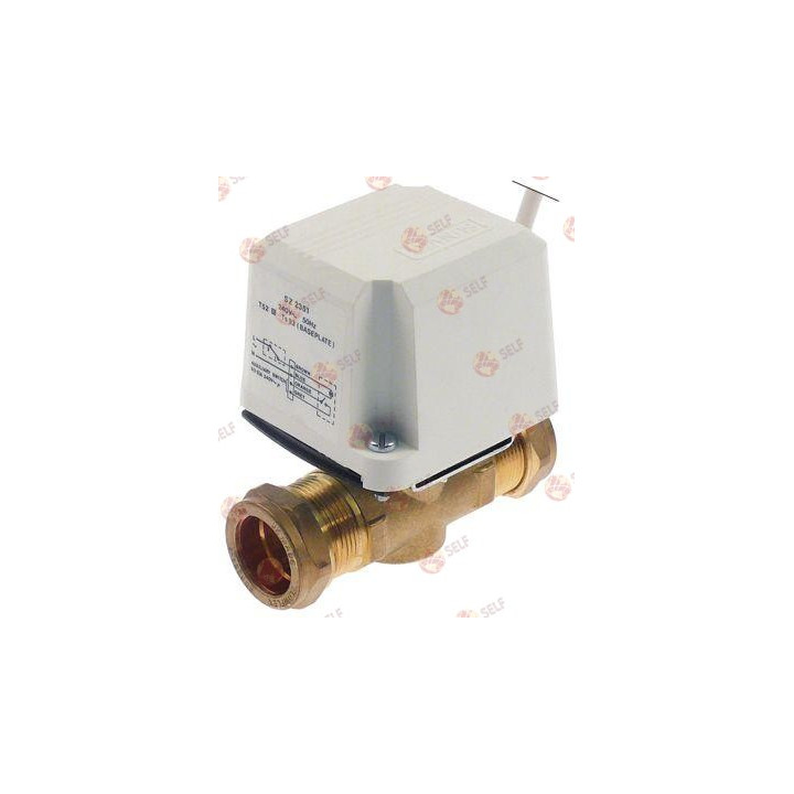 küresel vana giriş 28 mm çıkış 28 mm limit anahtarlı 230 V L 100 mm 50/60 Hz - 3620089 | Self Endüstriyel Yedek Parça